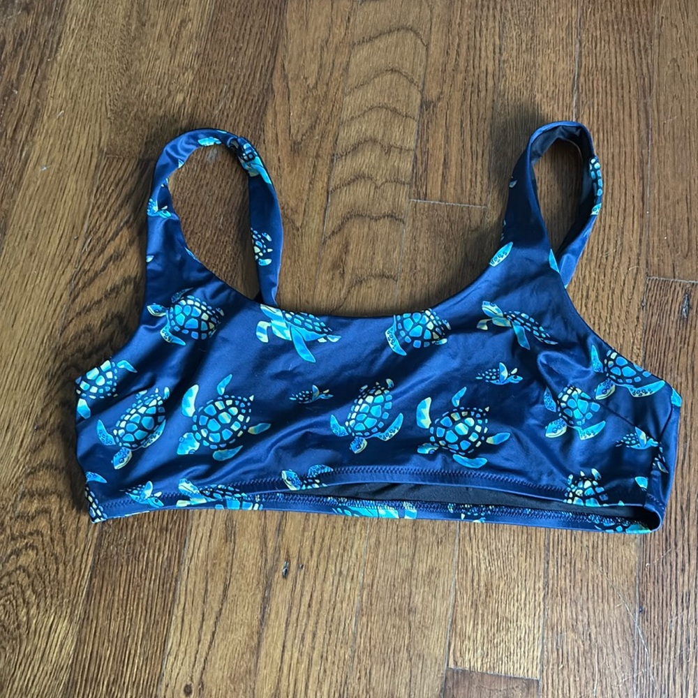 Meundies large turtle swim top